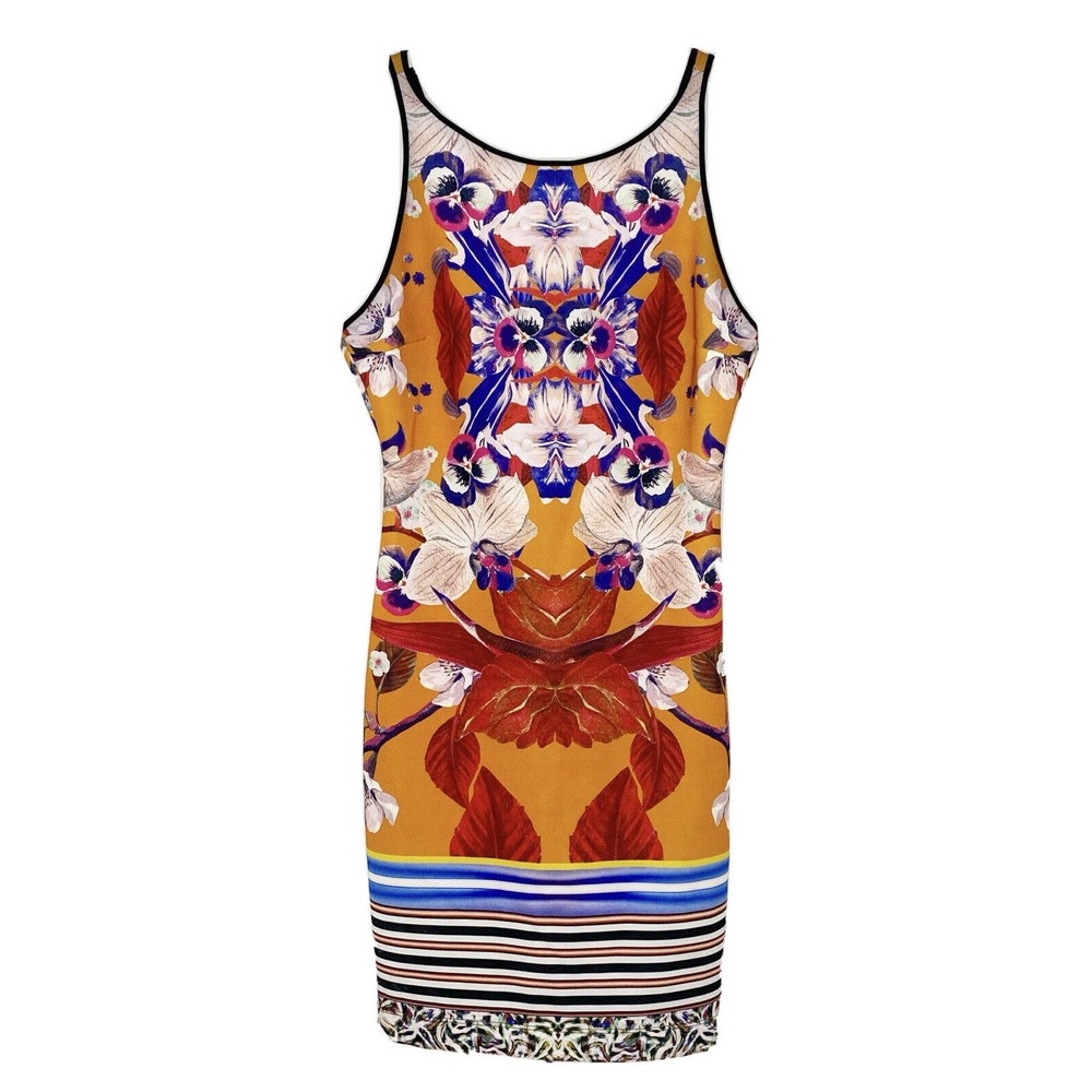 Clover Canyon Prism Floral Prism Bodycon Dress
